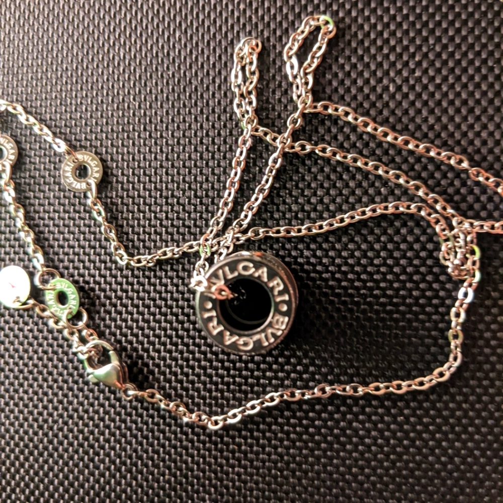 Bulgari necklace that was gifted to me.  Never been worn.